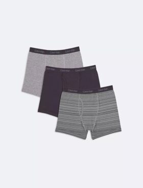 Erkek Çocuk Cotton Stretch Logo 2’li Paket Bokser Brief