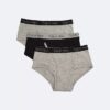 Erkek Çocuk Cotton Stretch Logolu 3’lü Paket Külot Erkek Çocuk Cotton Stretch Logolu 3’lü Paket Külot