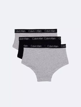 Erkek Çocuk Cotton Stretch Logolu 3’lü Paket Külot