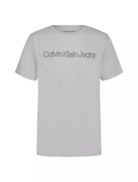 Erkek Çocuk Logo Grafikli Klasik Tişört