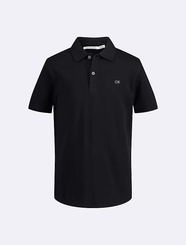 Erkek Çocuk Mikro Pike Düz Polo Gömlek Erkek Çocuk Mikro Pike Düz Polo Gömlek