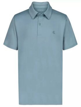 Erkek Çocuk Monogram Tech Polo Gömlek