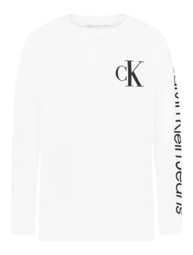 Erkek Çocuk Monogram Uzun Kollu Tişört