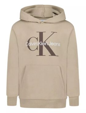Erkek Çocuk Monologo Kapüşonlu Sweatshirt