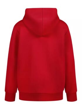 Erkek Çocuk Monologo Yama Fermuarlı Kapüşonlu Sweatshirt