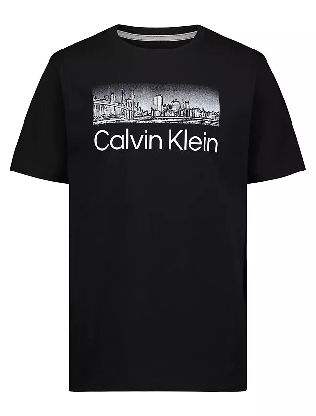 Erkek Çocuk Nyc Skyline Grafik Tişört Erkek Çocuk Nyc Skyline Grafik Tişört