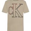 Erkek Çocuk Oversized Konturlu Monogram Bisiklet Yaka Tişört Erkek Çocuk Oversized Konturlu Monogram Bisiklet Yaka Tişört