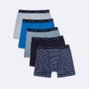 Erkek Çocuk Pamuklu Cotton Stretch 5’li Paket Boxer Brief Erkek Çocuk Pamuklu Cotton Stretch 5’li Paket Boxer Brief