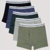 Erkek Çocuk Pamuklu Cotton Stretch 5’li Paket Boxer Brief Erkek Çocuk Pamuklu Cotton Stretch 5’li Paket Boxer Brief