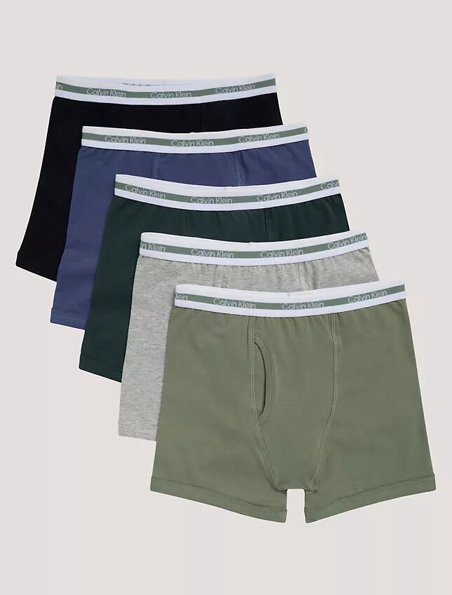 Erkek Çocuk Pamuklu Cotton Stretch 5’li Paket Boxer Brief Erkek Çocuk Pamuklu Cotton Stretch 5’li Paket Boxer Brief