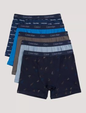 Erkek Çocuk Pamuklu Cotton Stretch 5’li Paket Boxer Brief