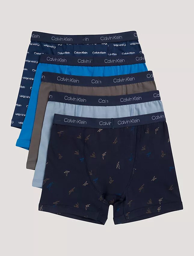 Erkek Çocuk Pamuklu Cotton Stretch 5’li Paket Boxer Brief Erkek Çocuk Pamuklu Cotton Stretch 5’li Paket Boxer Brief
