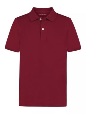 Erkek Çocuk Tonlu Monogram Polo Gömlek
