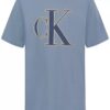 Erkek Çocuk Zincir Dikişli Monogram Logolu Tişört Erkek Çocuk Zincir Dikişli Monogram Logolu Tişört