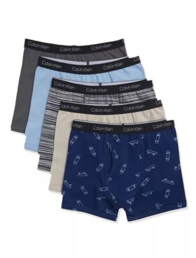 Erkek Çocuklar için 5’li Boxer Brief Seti