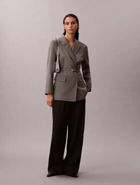 Esnek Kemerli Blazer