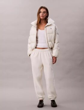 Fleece Kadife Monologo Eşofman Altı