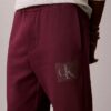 Fleece Katmanlı Monogram Grafikli Eşofman Altı Fleece Katmanlı Monogram Grafikli Eşofman Altı