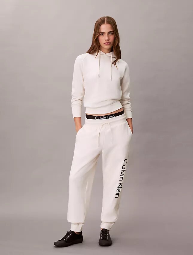 Fleece Logo Grafik Jogger Pantolon Fleece Logo Grafik Jogger Pantolon