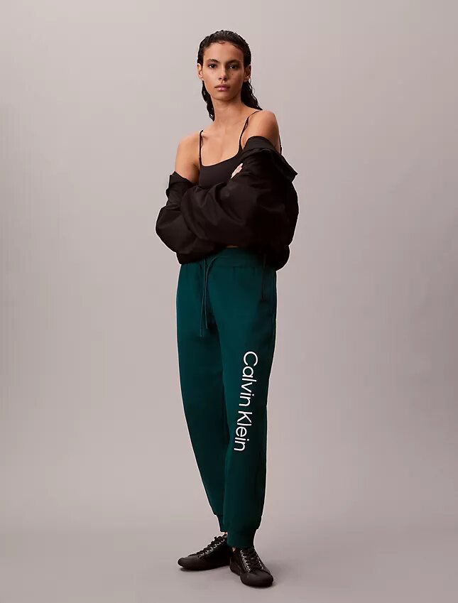 Fleece Logo Grafik Jogger Pantolon Fleece Logo Grafik Jogger Pantolon