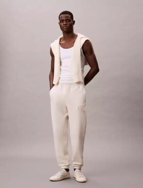 Fleece Monogram Yama Jogger Pantolon
