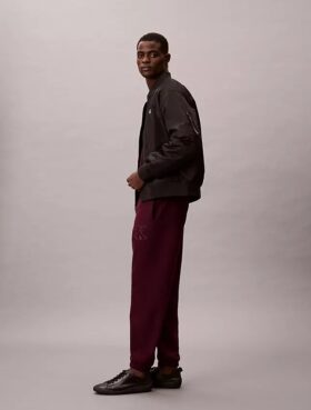 Fleece Monogram Yama Jogger Pantolon