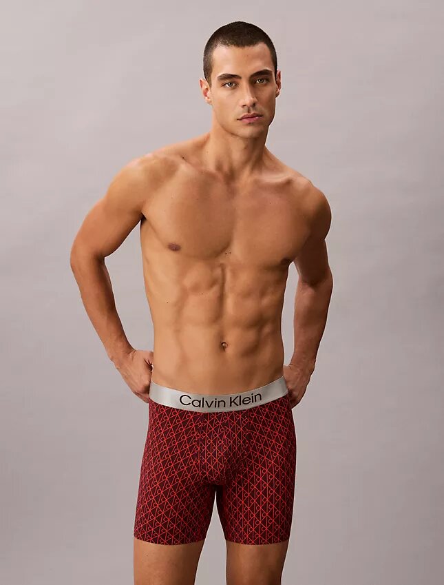 Fırçalanmış Mikrofiber Streç Boxer Brief Fırçalanmış Mikrofiber Streç Boxer Brief