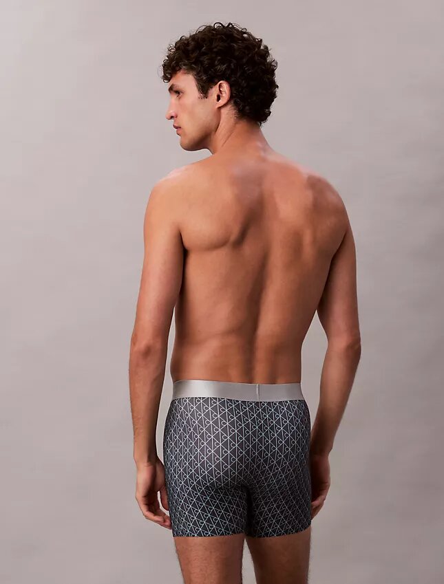 Fırçalanmış Mikrofiber Streç Boxer Brief Fırçalanmış Mikrofiber Streç Boxer Brief