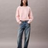 Fransız Havlu Kumaştan Kısa Kesim Rahat Sweatshirt Fransız Havlu Kumaştan Kısa Kesim Rahat Sweatshirt