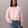 Fransız Havlu Kumaştan Kısa Kesim Rahat Sweatshirt Fransız Havlu Kumaştan Kısa Kesim Rahat Sweatshirt
