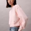 Fransız Havlu Kumaştan Kısa Kesim Rahat Sweatshirt Fransız Havlu Kumaştan Kısa Kesim Rahat Sweatshirt