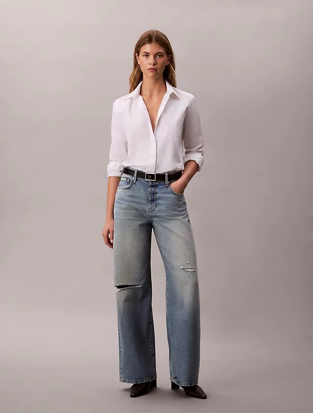 Geniş Paça Jeanler Geniş Paça Jeanler