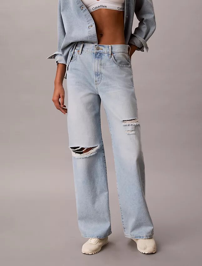 Geniş Paça Jeanler Geniş Paça Jeanler