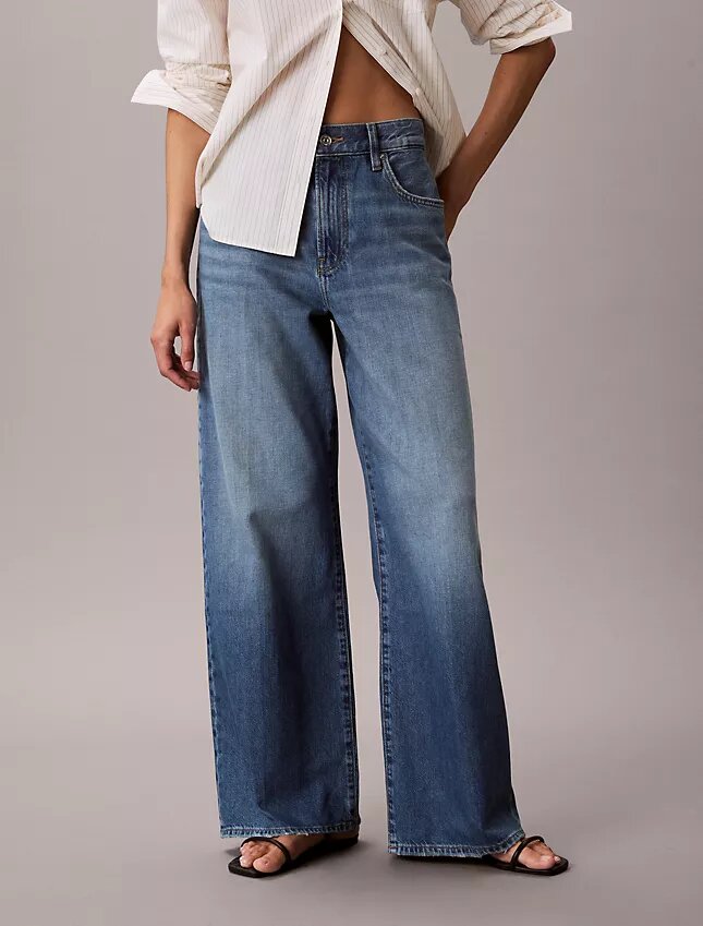 Geniş Paça Jeanler Geniş Paça Jeanler