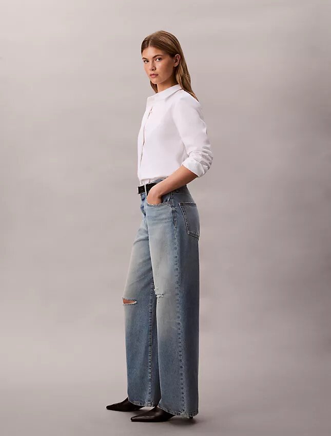 Geniş Paça Jeanler Geniş Paça Jeanler
