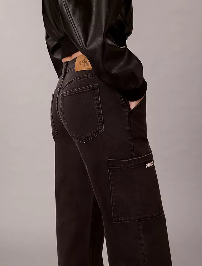 Geniş Paça Kargo Jean Geniş Paça Kargo Jean