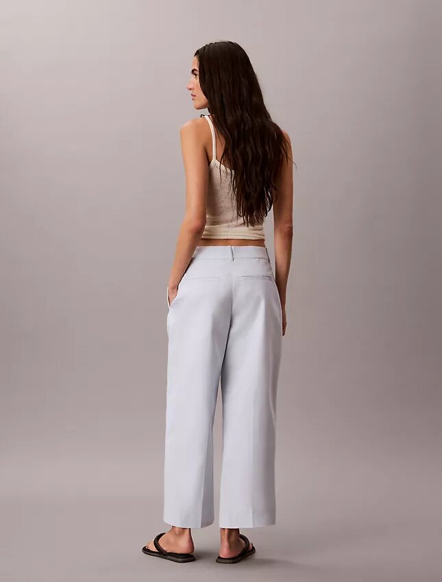 Geniş Paça Kısa Chino Pantolon Geniş Paça Kısa Chino Pantolon