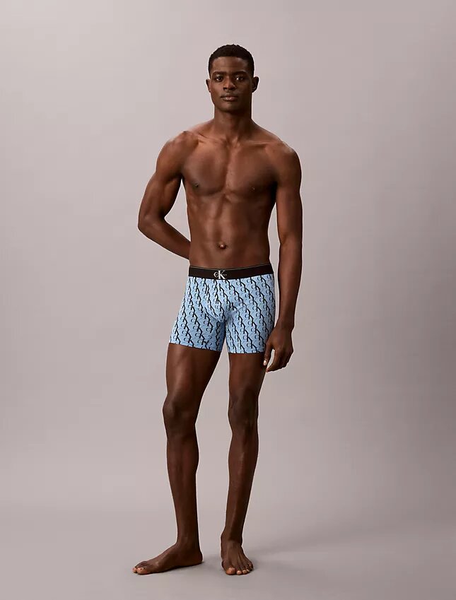 Grafik Monogram Cotton Stretch 3’lü Paket Bokser Brief Grafik Monogram Cotton Stretch 3’lü Paket Bokser Brief