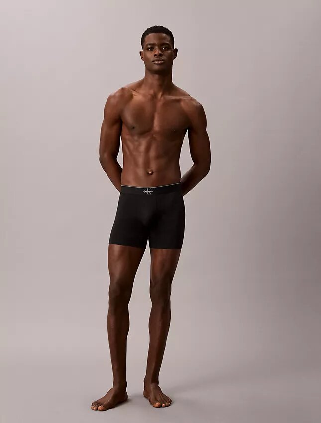 Grafik Monogram Cotton Stretch 3’lü Paket Bokser Brief Grafik Monogram Cotton Stretch 3’lü Paket Bokser Brief