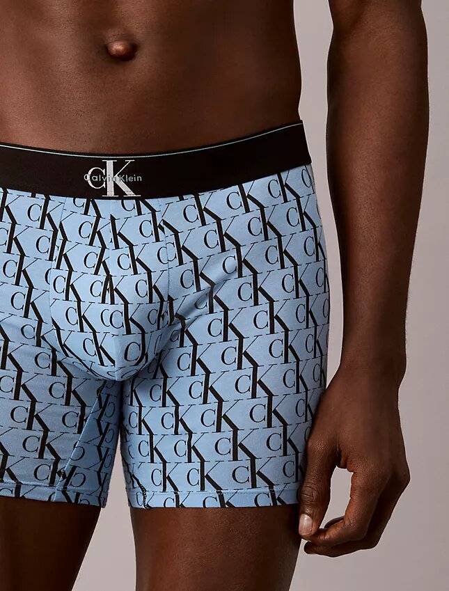 Grafik Monogram Cotton Stretch 3’lü Paket Bokser Brief Grafik Monogram Cotton Stretch 3’lü Paket Bokser Brief