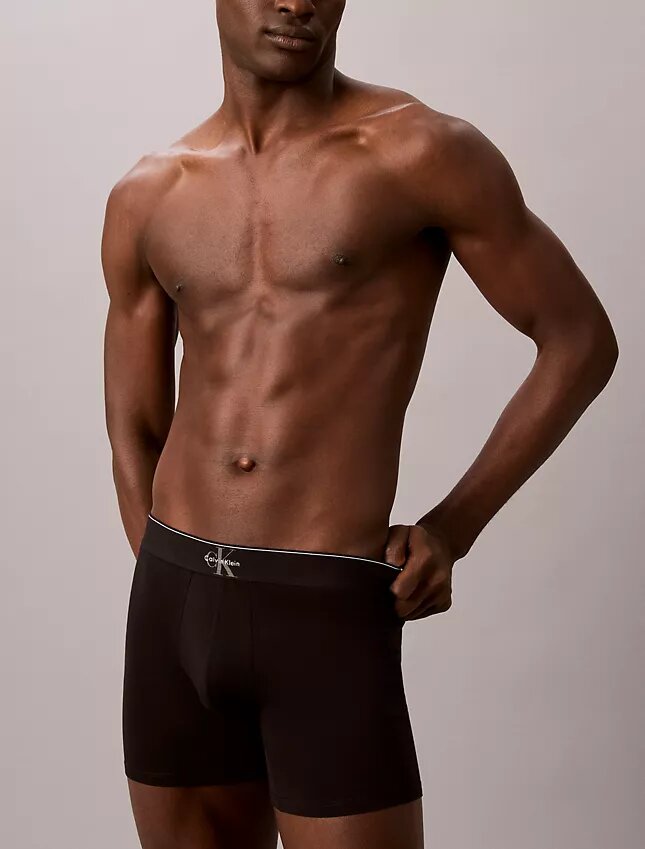 Grafik Monogram Cotton Stretch 3’lü Paket Bokser Brief Grafik Monogram Cotton Stretch 3’lü Paket Bokser Brief