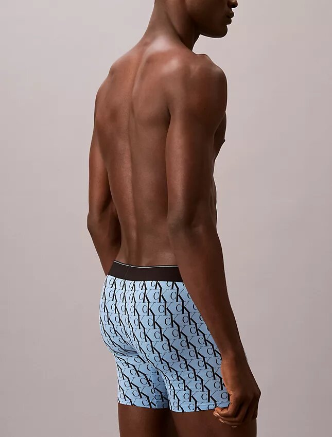 Grafik Monogram Cotton Stretch 3’lü Paket Bokser Brief Grafik Monogram Cotton Stretch 3’lü Paket Bokser Brief