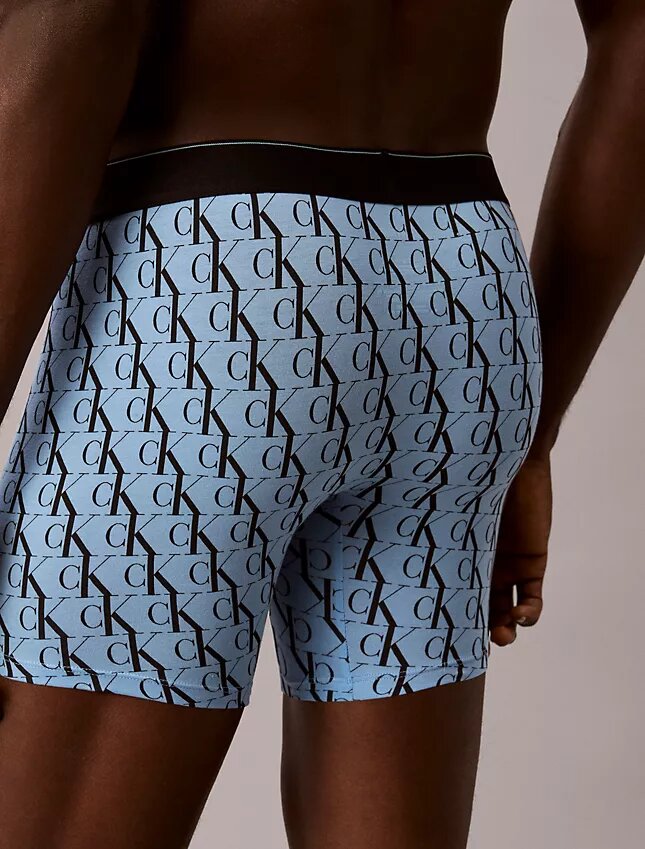 Grafik Monogram Cotton Stretch 3’lü Paket Bokser Brief Grafik Monogram Cotton Stretch 3’lü Paket Bokser Brief
