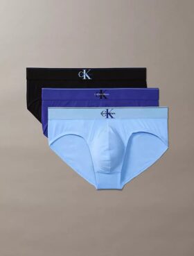 Grafik Monogram Cotton Stretch 3’lü Paket Külot