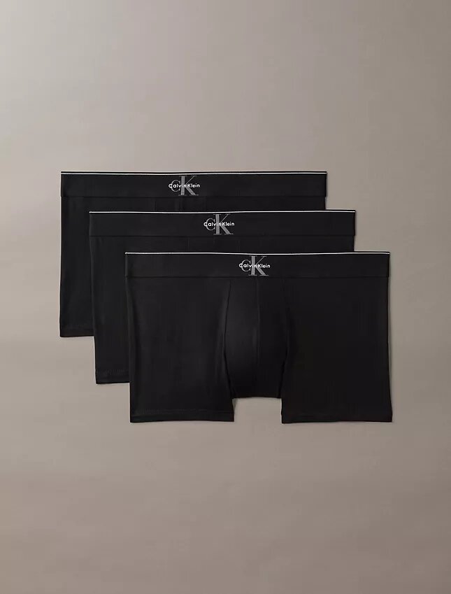 Grafik Monogram Cotton Stretch 3’lü Trunk Kısa Bokser Grafik Monogram Cotton Stretch 3’lü Trunk Kısa Bokser
