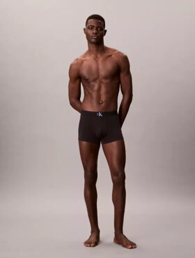 Grafik Monogram Cotton Stretch 3’lü Trunk Paket