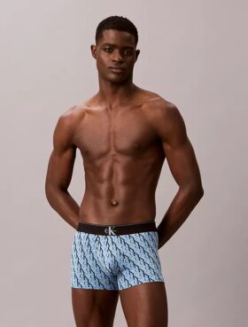 Grafik Monogram Cotton Stretch 3’lü Trunk Paket Grafik Monogram Cotton Stretch 3’lü Trunk Paket