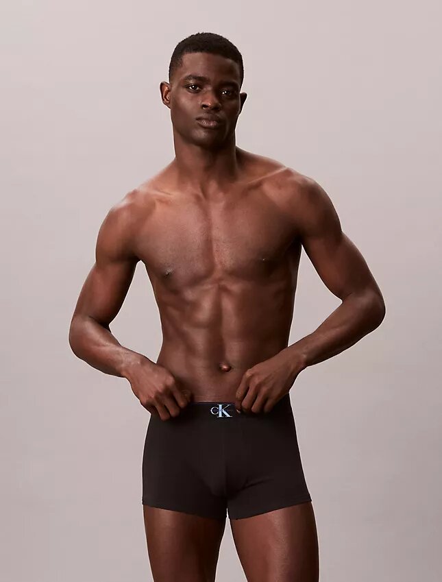 Grafik Monogram Cotton Stretch 3’lü Trunk Paket Grafik Monogram Cotton Stretch 3’lü Trunk Paket