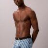 Grafik Monogram Cotton Stretch 3’lü Trunk Paket Grafik Monogram Cotton Stretch 3’lü Trunk Paket