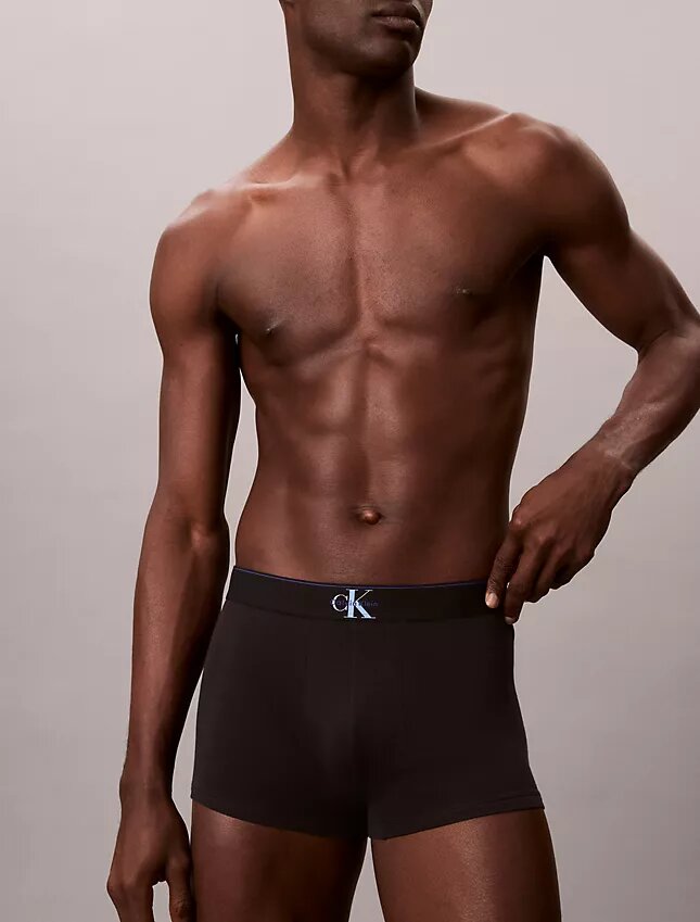 Grafik Monogram Cotton Stretch 3’lü Trunk Paket Grafik Monogram Cotton Stretch 3’lü Trunk Paket